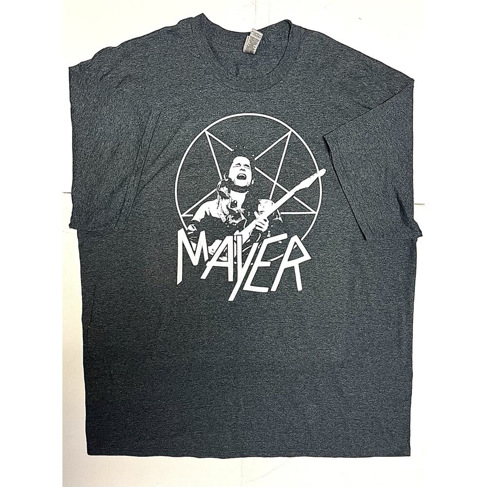 John Mayer Band Graphic T Shirt Size XXL Slayer Pentagram Metal Tee